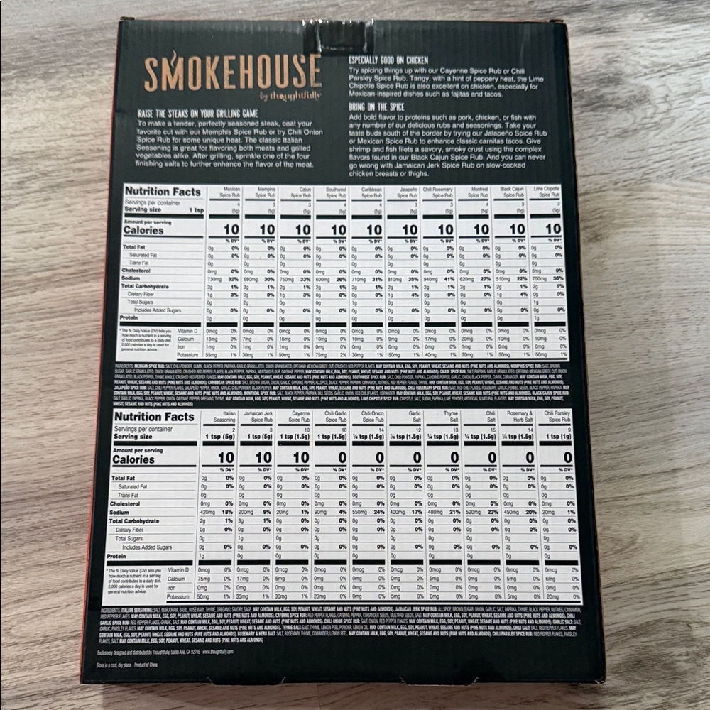 Grilling Spices Set - Multi-Color - Picture 2 of 2